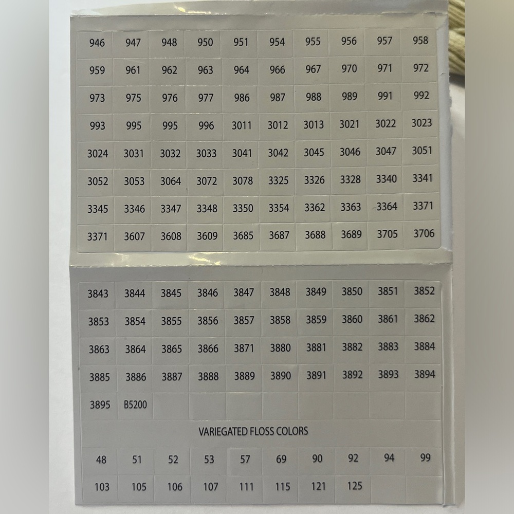 50 Skeins DMC Embroidery Floss Mouline Special 6 Strand Assorted Multicolors - Picture 10 of 13